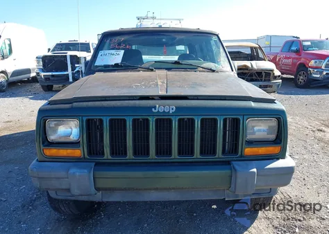 2000 Jeep Cherokee Sport из США, поврежденный, VIN 1J4FF48S9YL267146